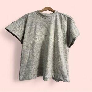 Adidas Gray Sweatshirt T-Shirt